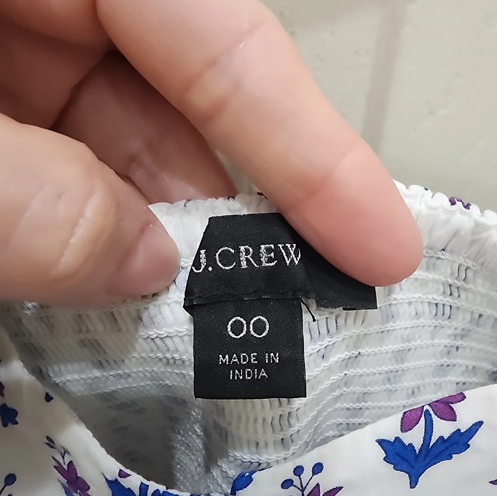 J. Crew, size‎ 00, floral